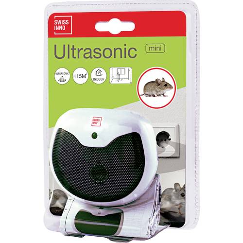 Thumbnail - Swissinno Mini Ultraschall Indoor Nagetier Abwehr Funktionsart Abschreckung Wirkungsbereich 15 m² 1 St.