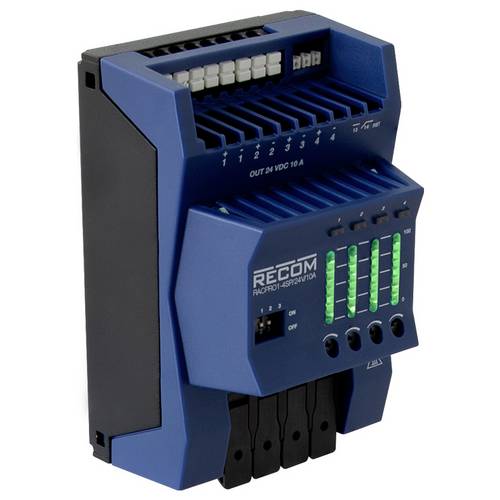 RECOM RACPRO1-4SP/24V/10A Elektronischer Schutzschalter 10 A 1 St.