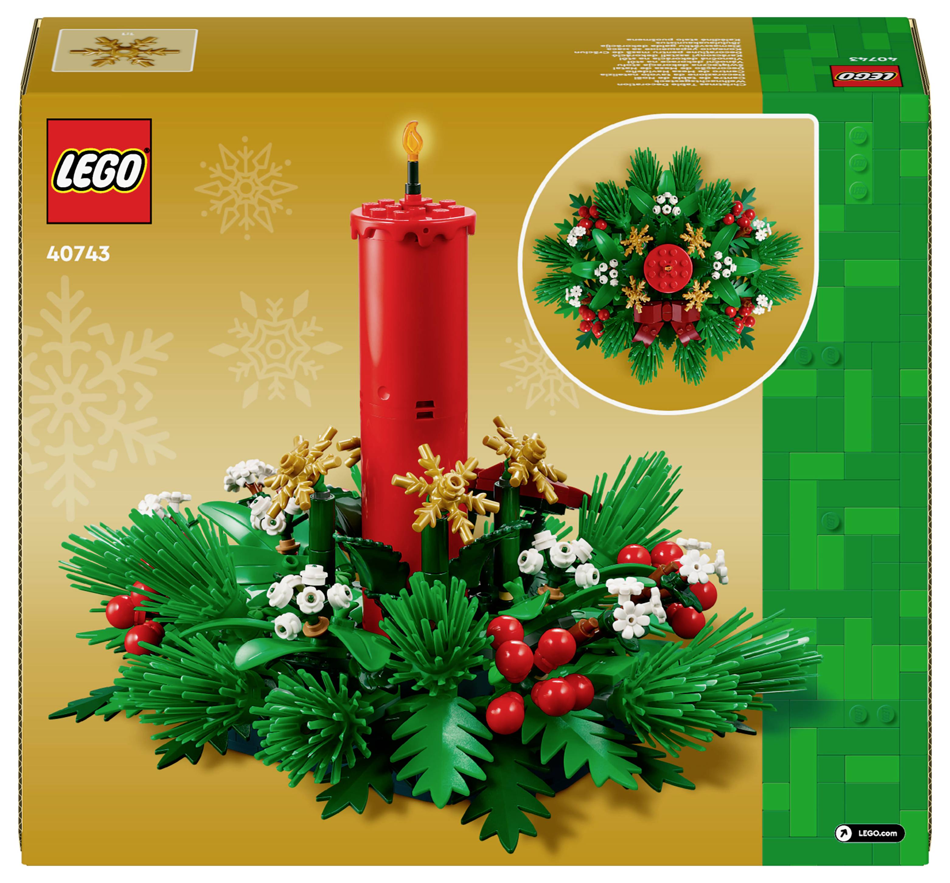 40743 LEGO® ICONS™ Weihnachtsgesteck-2