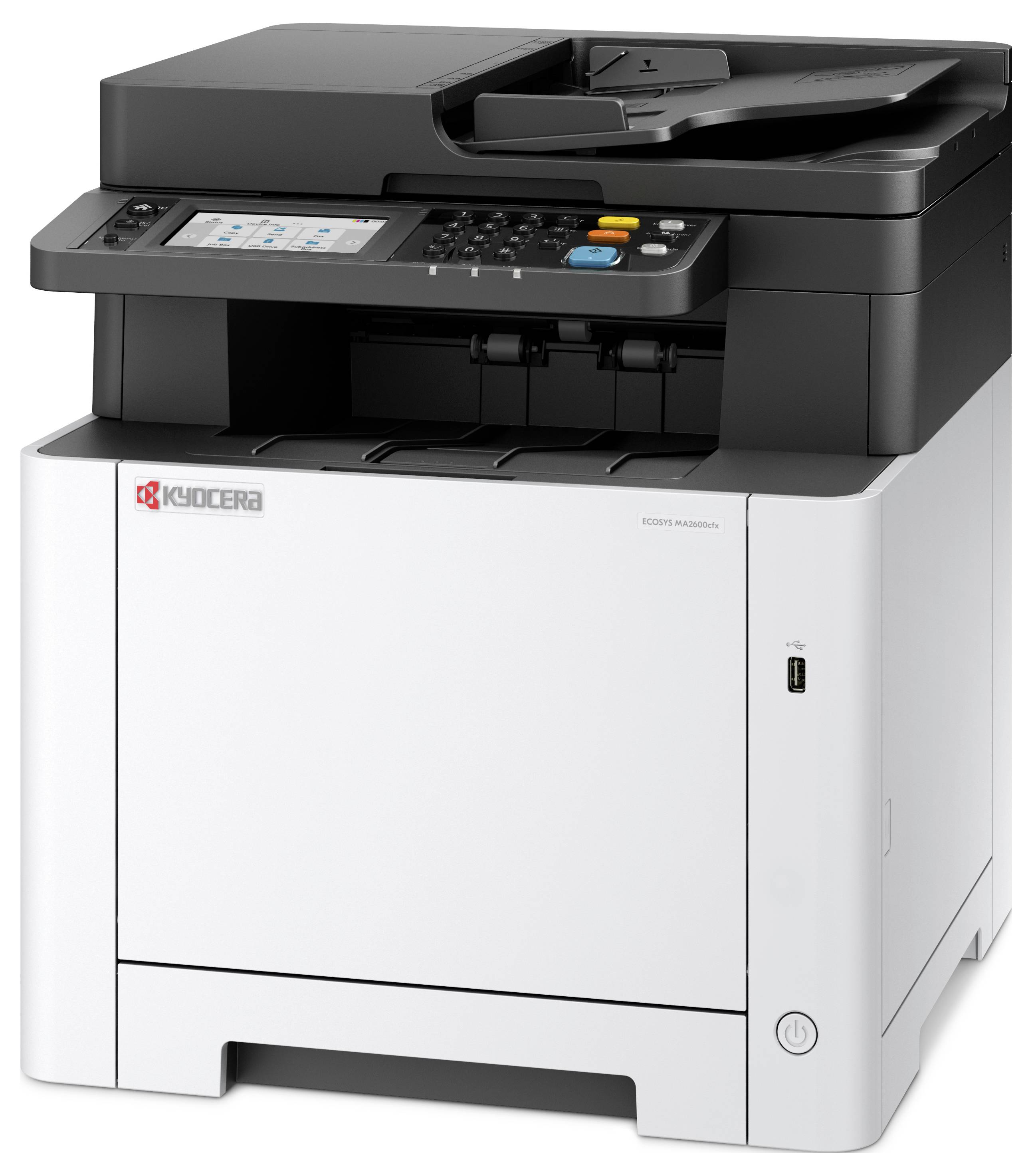 Kyocera ECOSYS MA 2600 cfx Plus Multifunktionsdrucker Laser Farbe A4 Drucker, Scanner, Kopierer, Fax LAN, USB, Duplex, D...