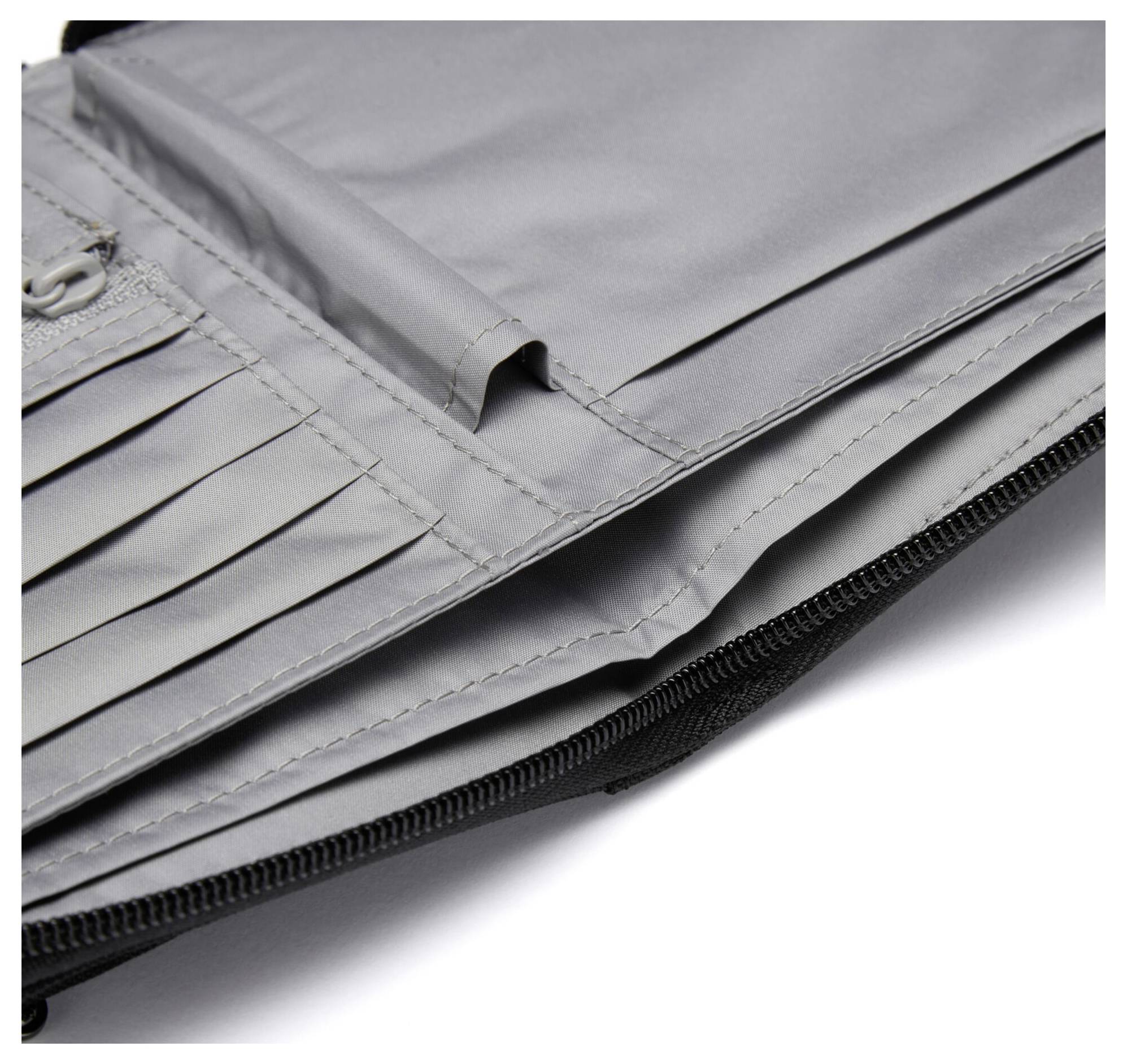 Pacsafe Reiseetui RFIDsafe Travel Organizer (B x H x T) 11.5 x 16.3 x 2 cm Schwarz 11020130-8