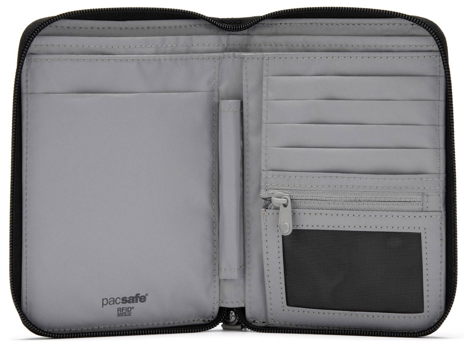 Pacsafe Reiseetui RFIDsafe Travel Organizer (B x H x T) 11.5 x 16.3 x 2 cm Schwarz 11020130-9