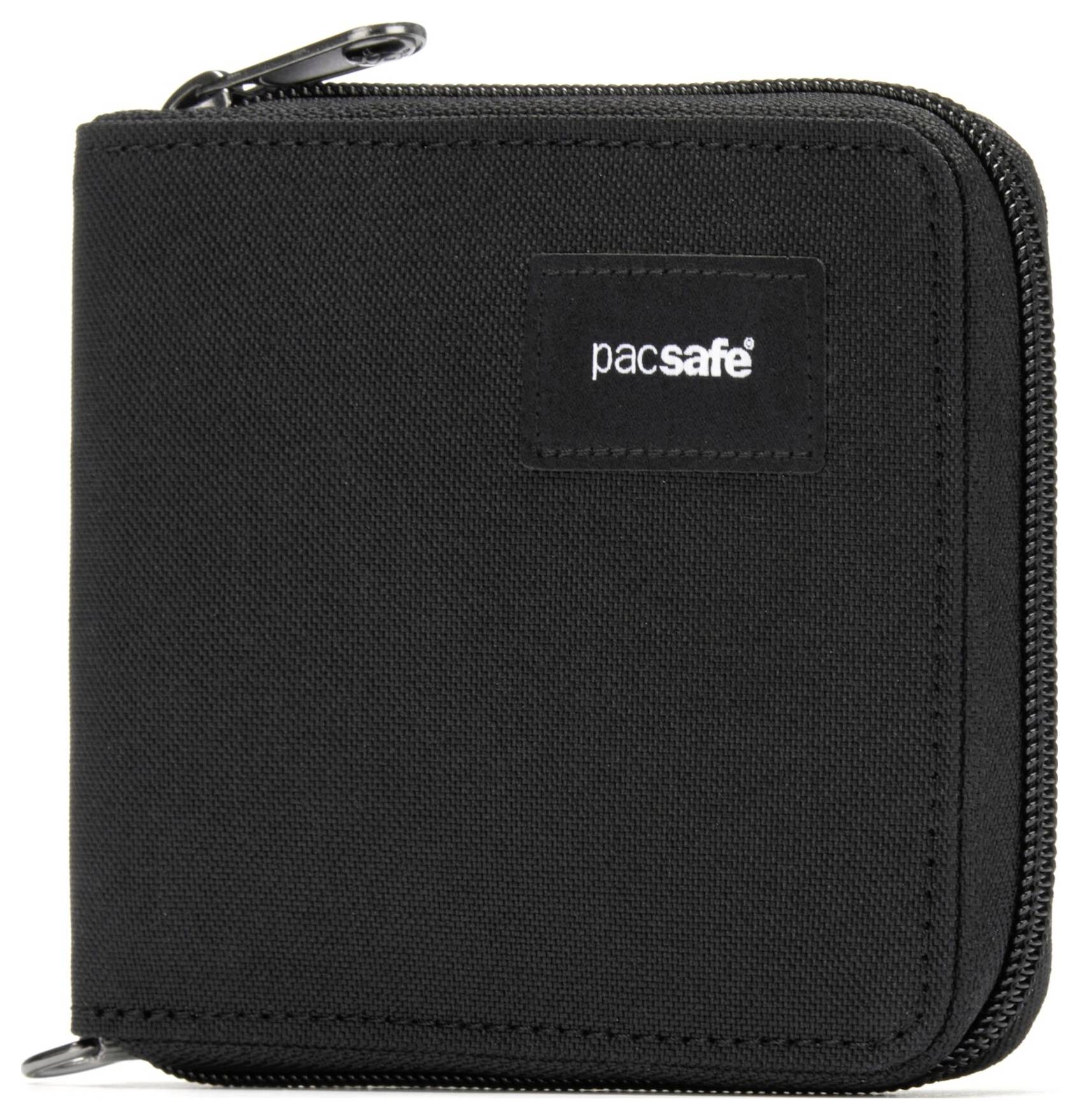 Pacsafe Portemonnaie RFIDsafe Zip Around Wallet (B x H x T) 11 x 10 x 2 cm Schwarz 11050130-1