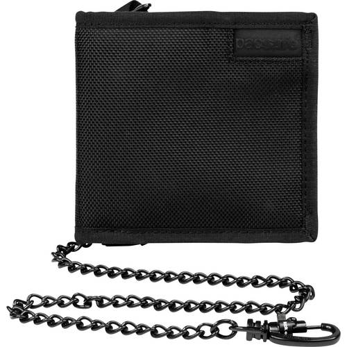 Pacsafe Portemonnaie RFIDsafe Z100 (B x H x T) 12 x 11 x 2.5 cm Schwarz 10605100