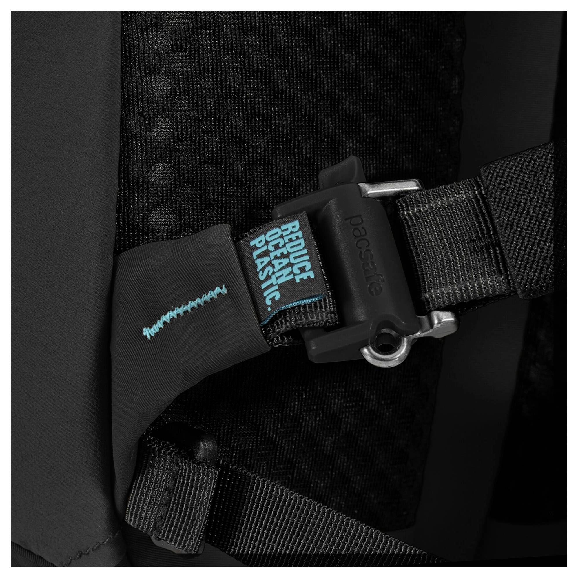 Pacsafe Notebook Rucksack ECO 18L anti-theft backpack Passend für maximal: 33,0 cm (13") Schwarz-8