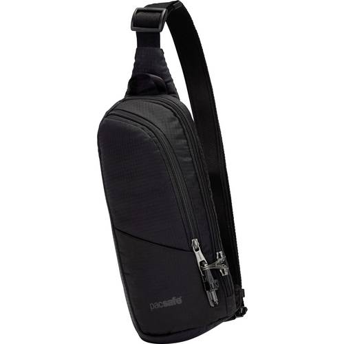 Pacsafe Umhängetasche Vibe 150 sling 2.5 l (B x H x T) 16 x 33 x 6 cm Schwarz 60161130