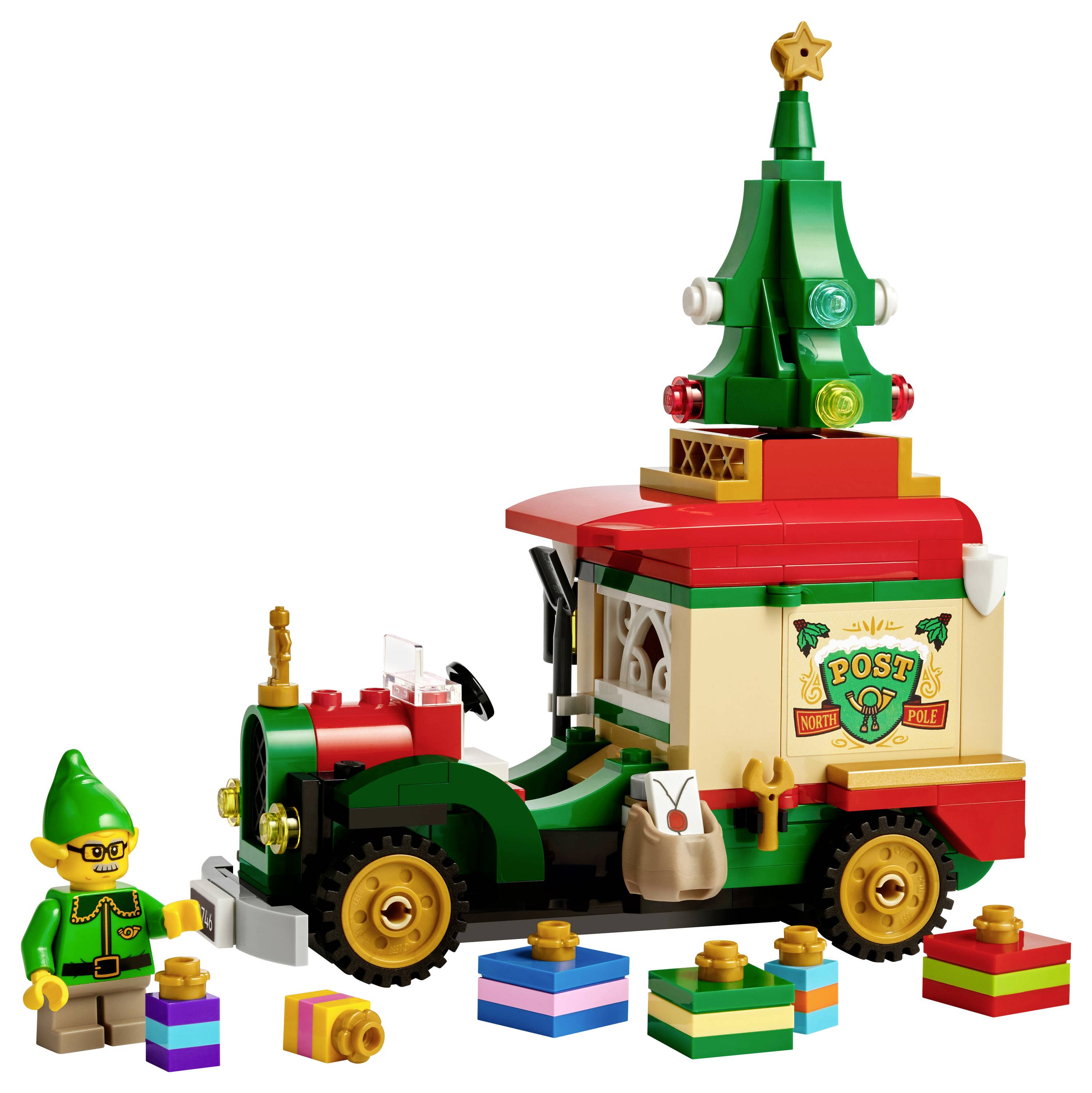 LEGO® ICONS™ 40746 Lieferwagen des Weihnachtsmanns-1