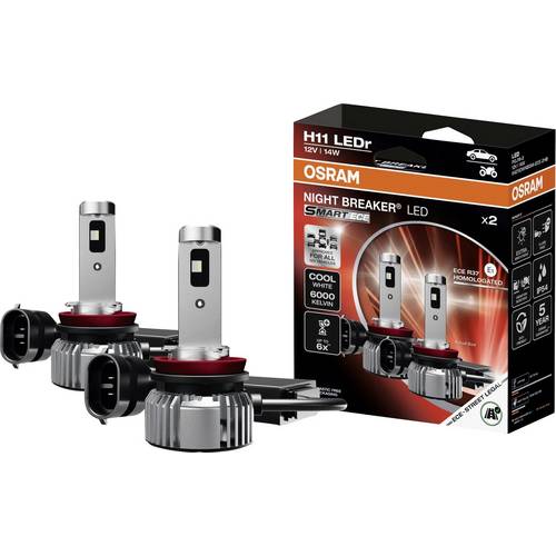 Thumbnail - Osram Automotive 64211DWNBSM-ECE-2HB LED Leuchtmittel H11 12 V