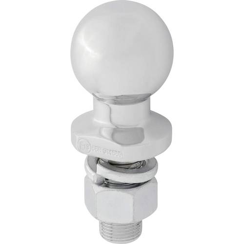 IWH Kupplungskugel Zulässige Stützlast=2000 kg 50 mm Silver Steel50