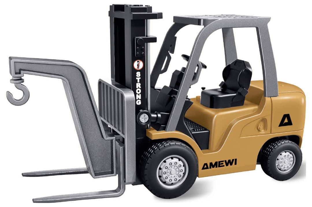 Amewi 22715 AMEWI - Gabelstapler Mini 1 64 RtR LiPo 200mAH 6+ 1:64 Elektro RC Funktionsmodell RtR-9