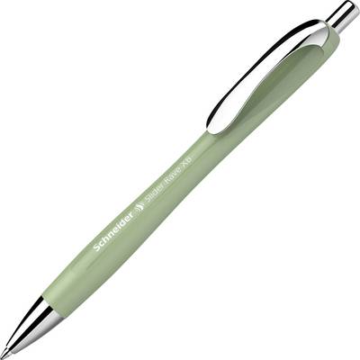 Schneider Schreibgeräte Slider Rave organic green, Mine Slider 755 XB blau 132544 Kugelschreiber 0.7 mm Schreibfarbe: Bl-0