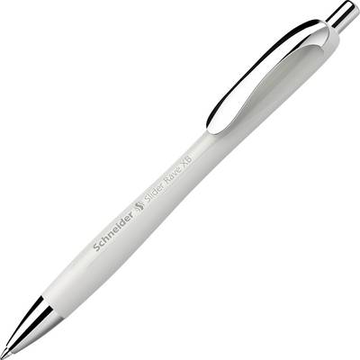 Schneider Schreibgeräte Slider Rave silver grey, Mine Slider 755 XB blau 132512 Kugelschreiber Schreibfarbe: Blau 1 St.-0
