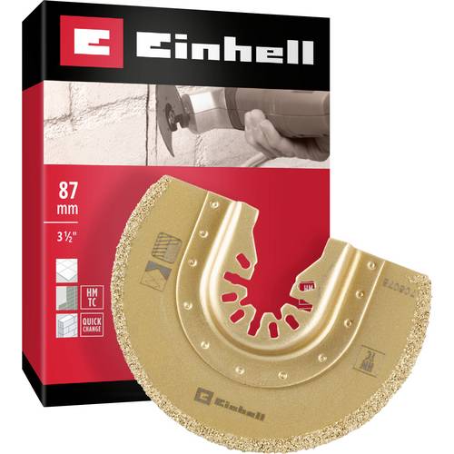 Einhell 708078 Sägeblatt halbrund HM, 87mm Hartmetall, HCS Sägeblatt 87 mm 1 St.