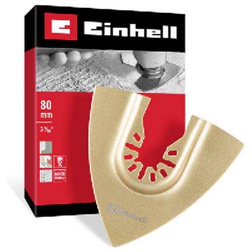 Einhell 708070 Delta Raspel HM, 80mm Hartmetall Raspel 80 mm 1 St.