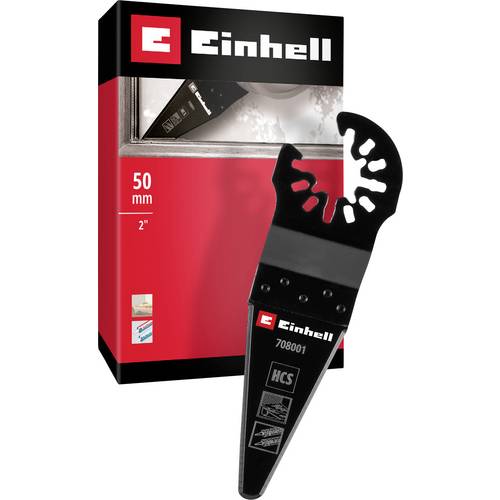 Thumbnail - Einhell 708001 Schaber/Messer HCS, Spitz Chrom-Vanadium Stahl, HCS Schaber 50 mm 1 St.