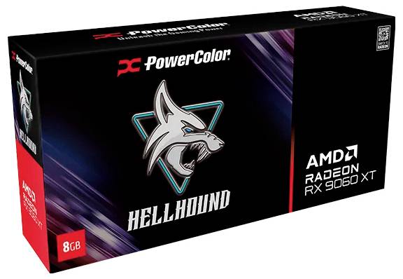Powercolor Grafikkarte AMD Radeon RX 9060 XT Radeon RX 9060 XT 16 GB-1