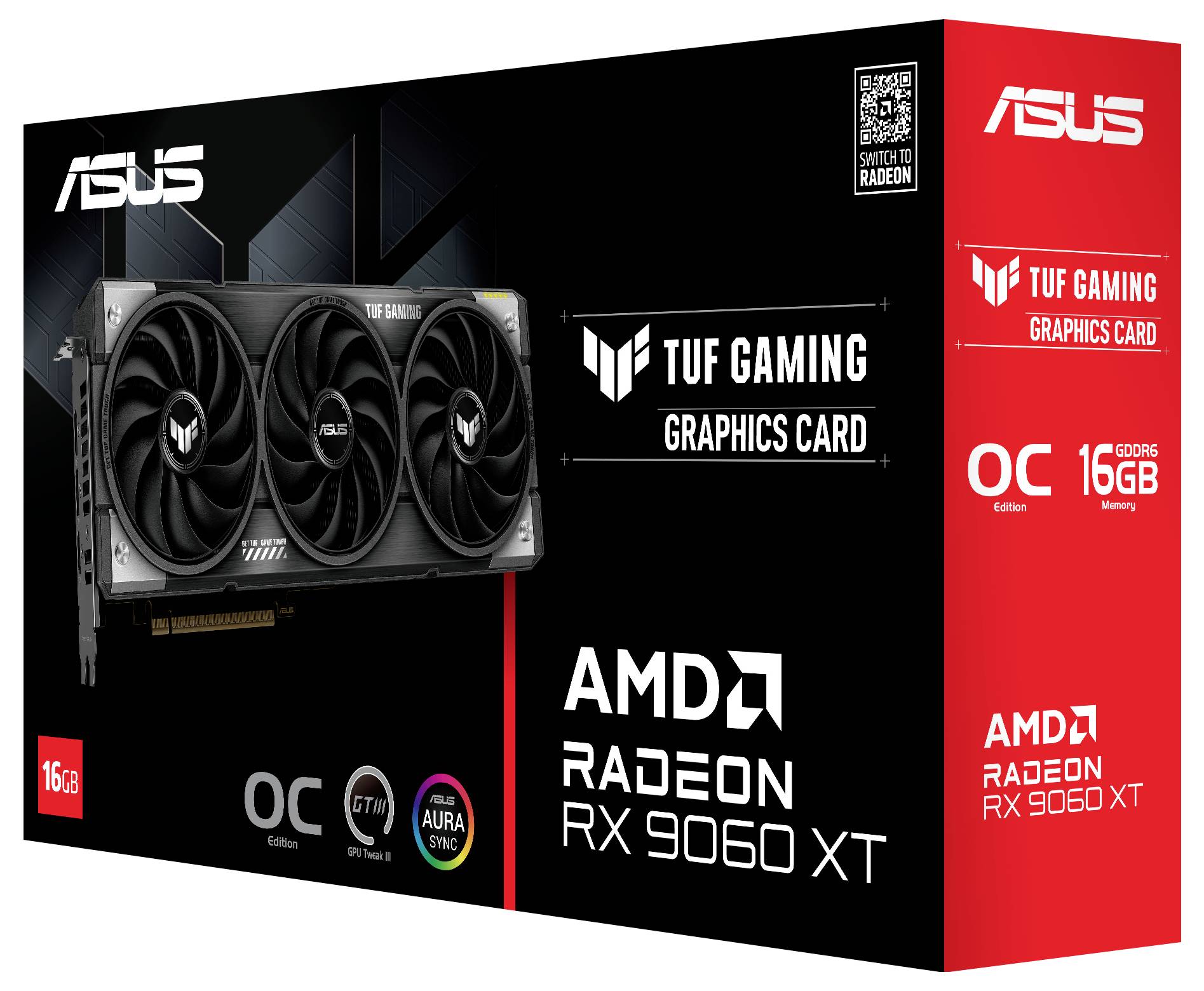 ASUS TUF Gaming Radeon RX 9060 XT 16GB - OC Edition-8
