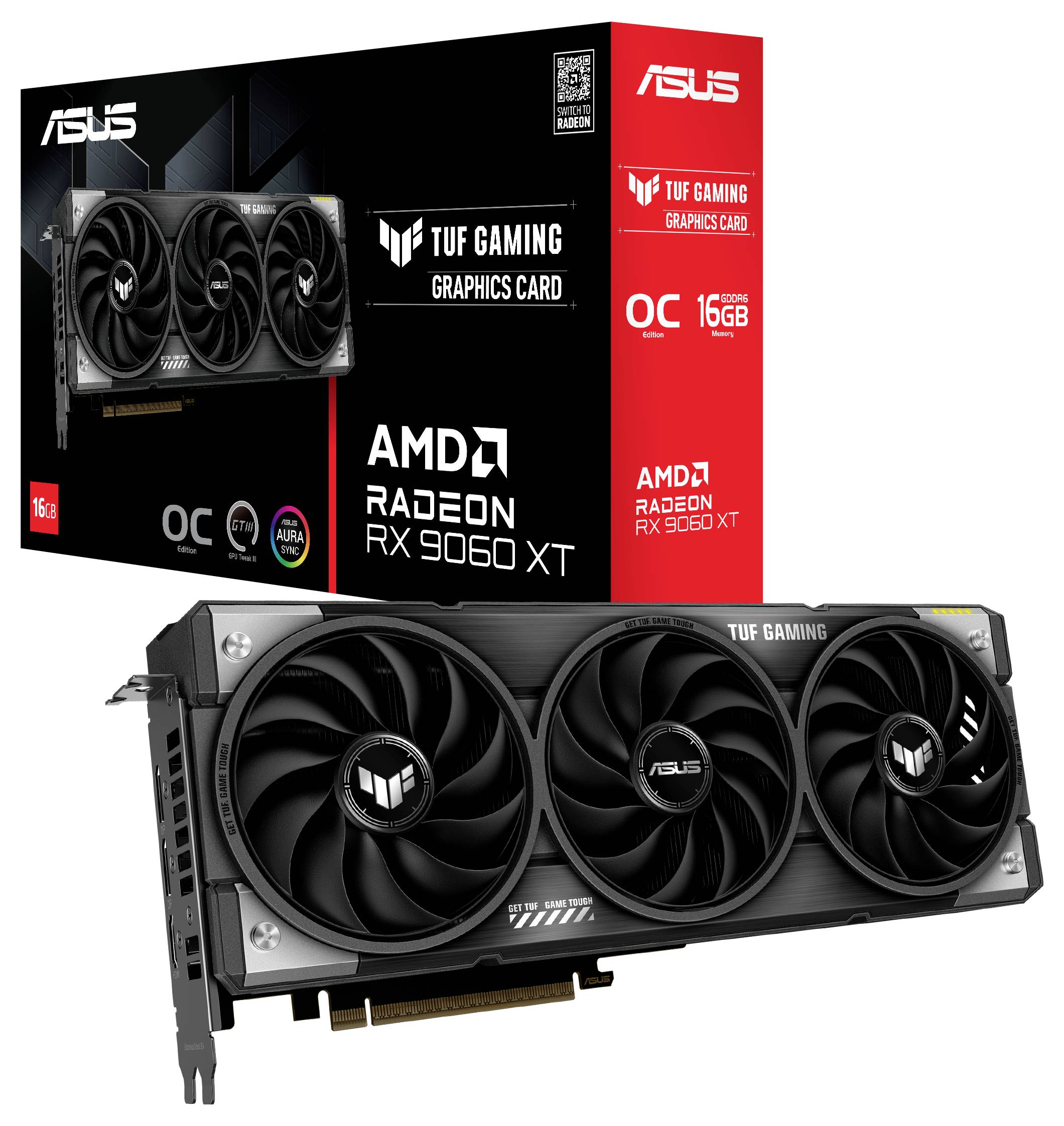 ASUS TUF Gaming Radeon RX 9060 XT 16GB - OC Edition-9