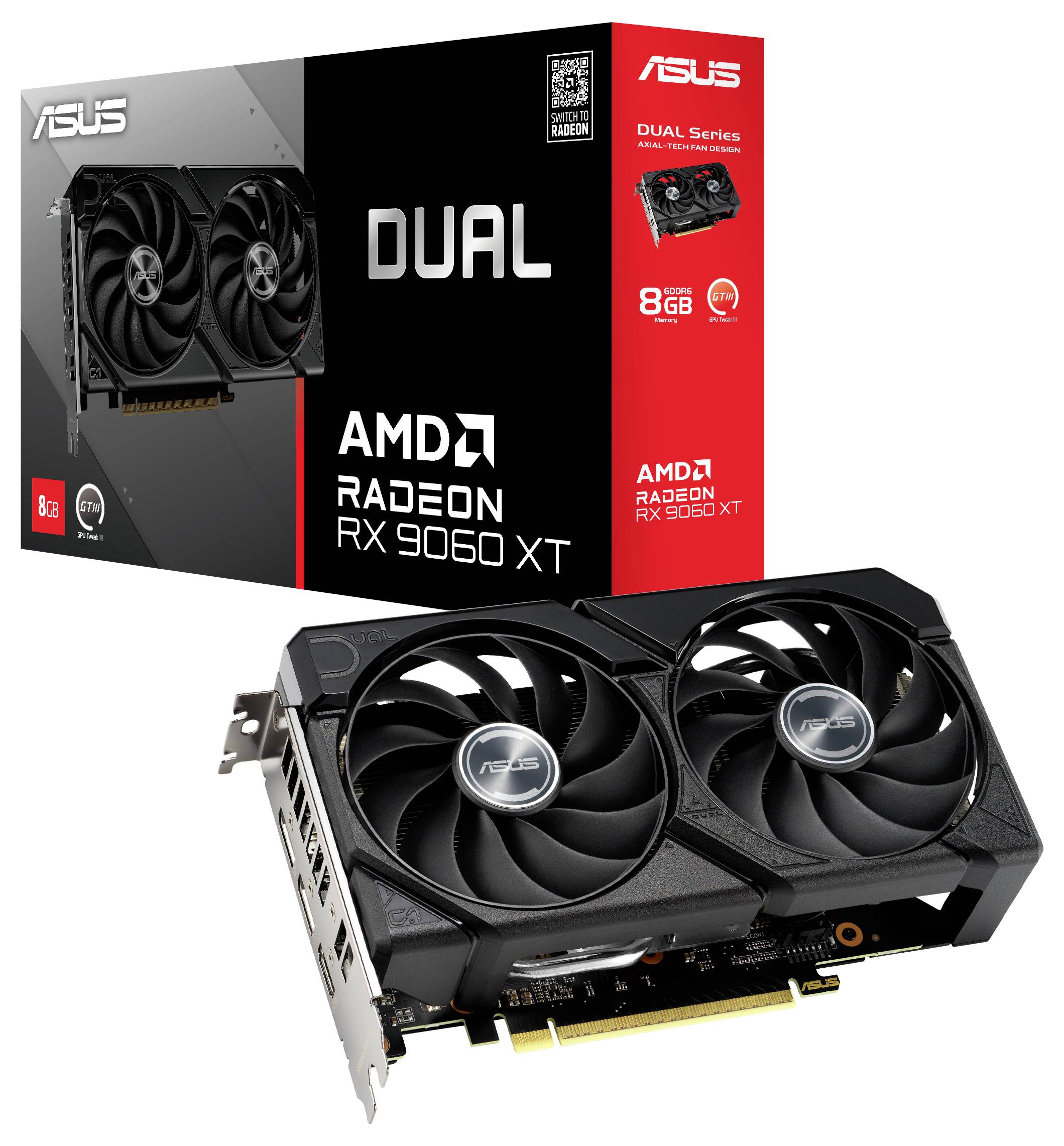 ASUS Dual Radeon RX9060XT 8GB - Grafikkarte-14
