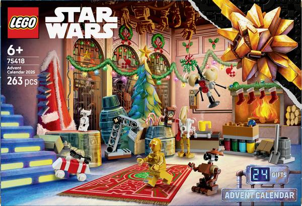 LEGO Star Wars Advent Calendar 2025 Home & Living Spielwaren Kreativ- & Lernspielzeug