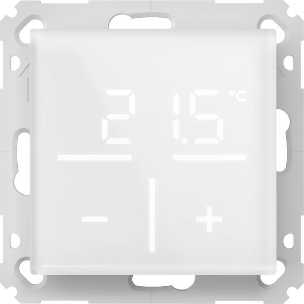 Homematic IP  Wandthermostat   Funk Glas-Wandthermostat