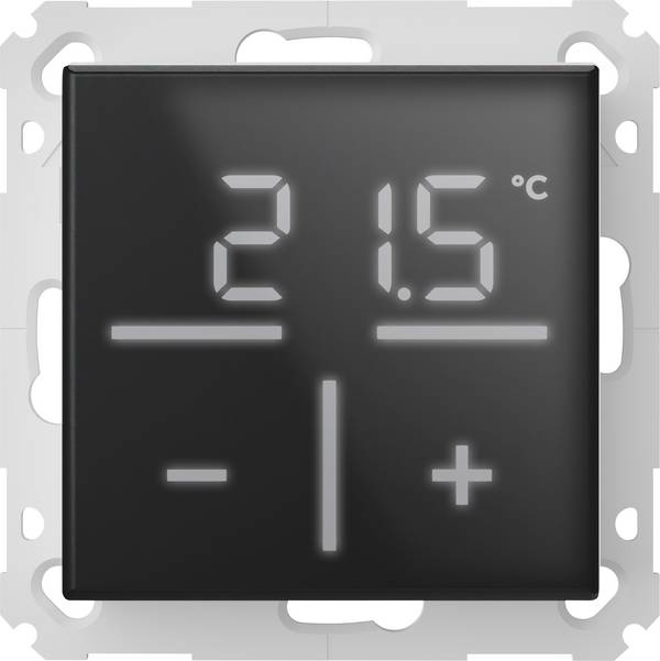 Homematic IP  Wandthermostat   Funk Glas-Wandthermostat