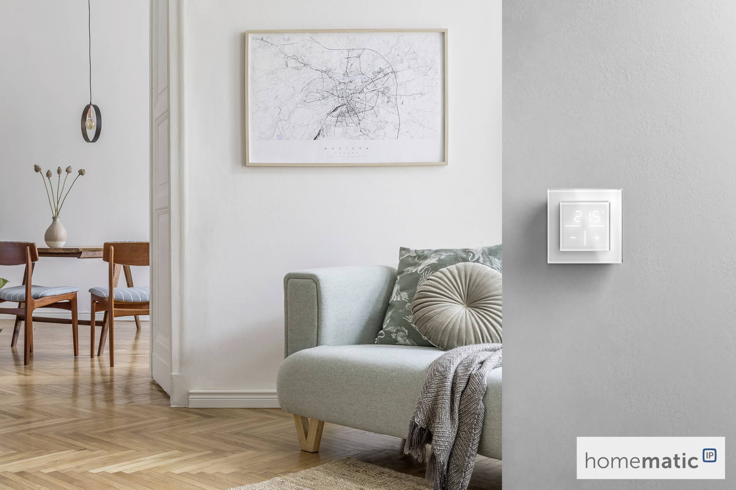 Homematic IP Wandthermostat IP Funk Glas-Wandthermostat mit CO2-Sensor-4