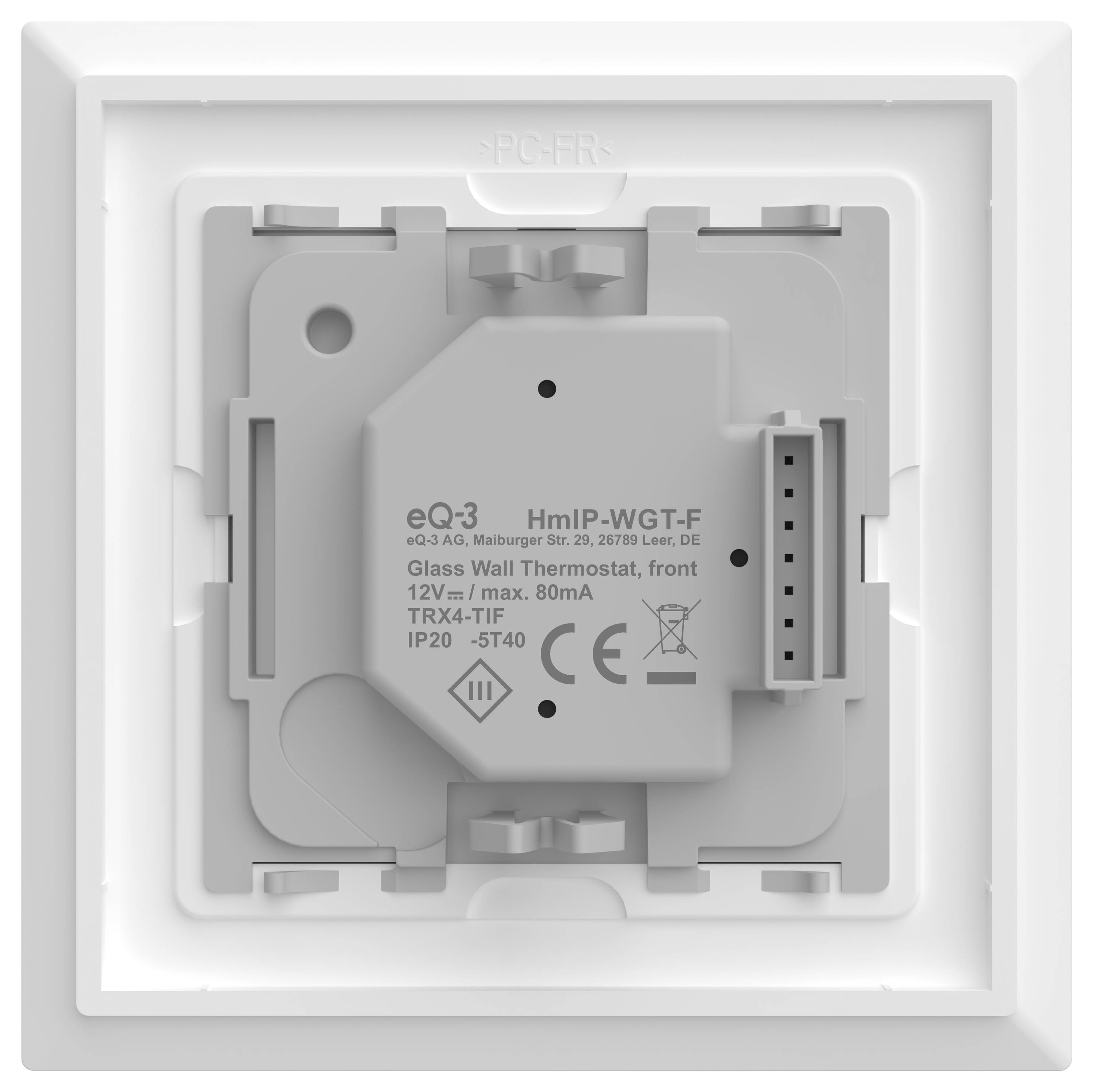 Homematic IP Wandthermostat IP Funk Glas-Wandthermostat mit CO2-Sensor-3