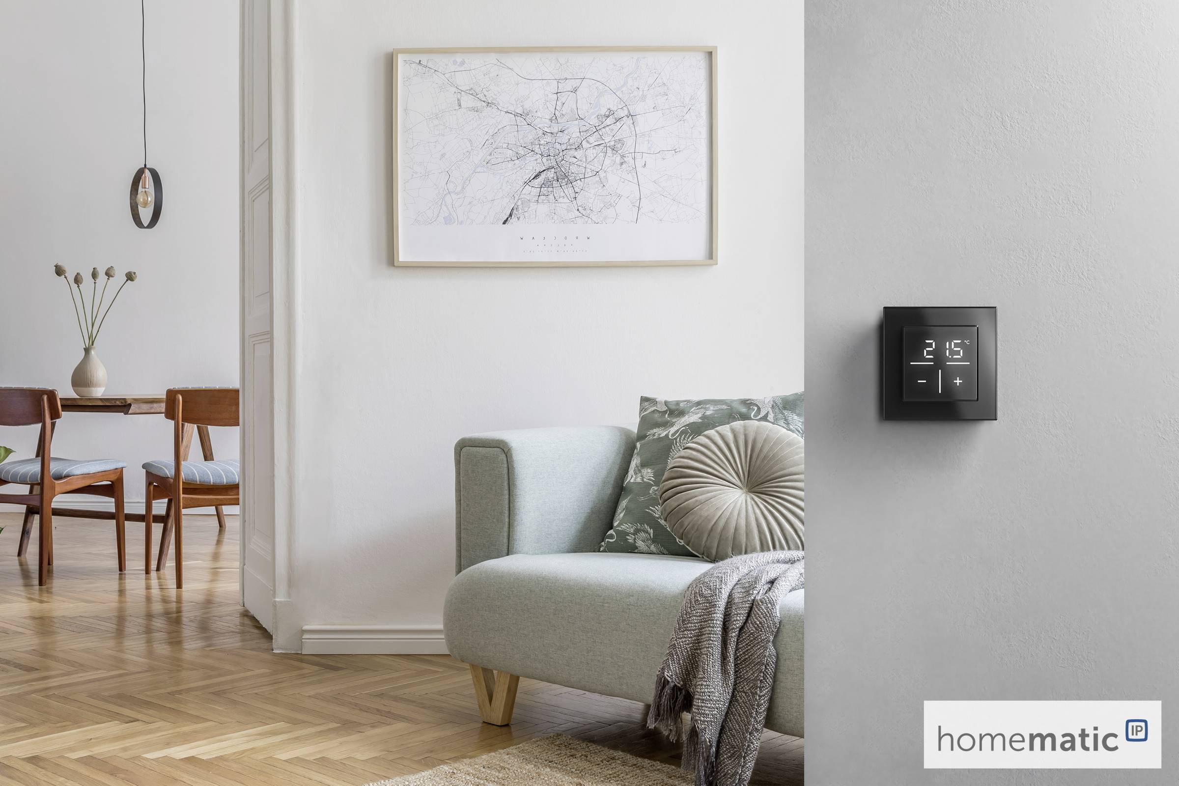 Homematic IP Wandthermostat IP Funk Glas-Wandthermostat mit CO2-Sensor-5