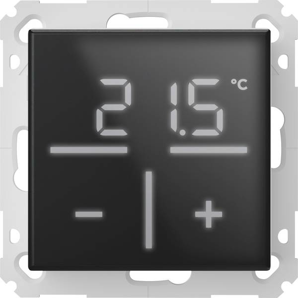 Homematic IP  Wandthermostat   IP Funk Glas-Wandthermostat mit CO2-Sensor