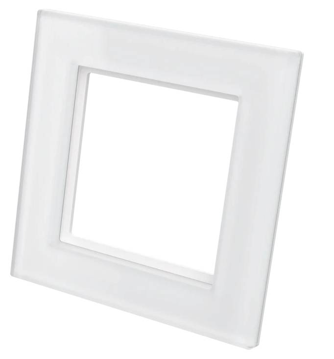 Homematic IP Rahmen IP Glasrahmen – 1-fach-3