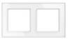 Homematic IP Funk Rahmen IP Glasrahmen – 2-fach