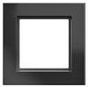 Homematic IP Rahmen IP Glasrahmen – 1-fach, schwarz