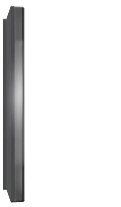 Homematic IP Rahmen IP Glasrahmen – 1-fach, schwarz-4