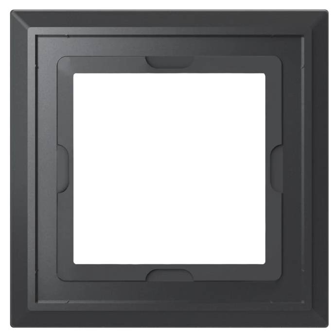 Homematic IP Rahmen IP Glasrahmen – 1-fach, schwarz-5