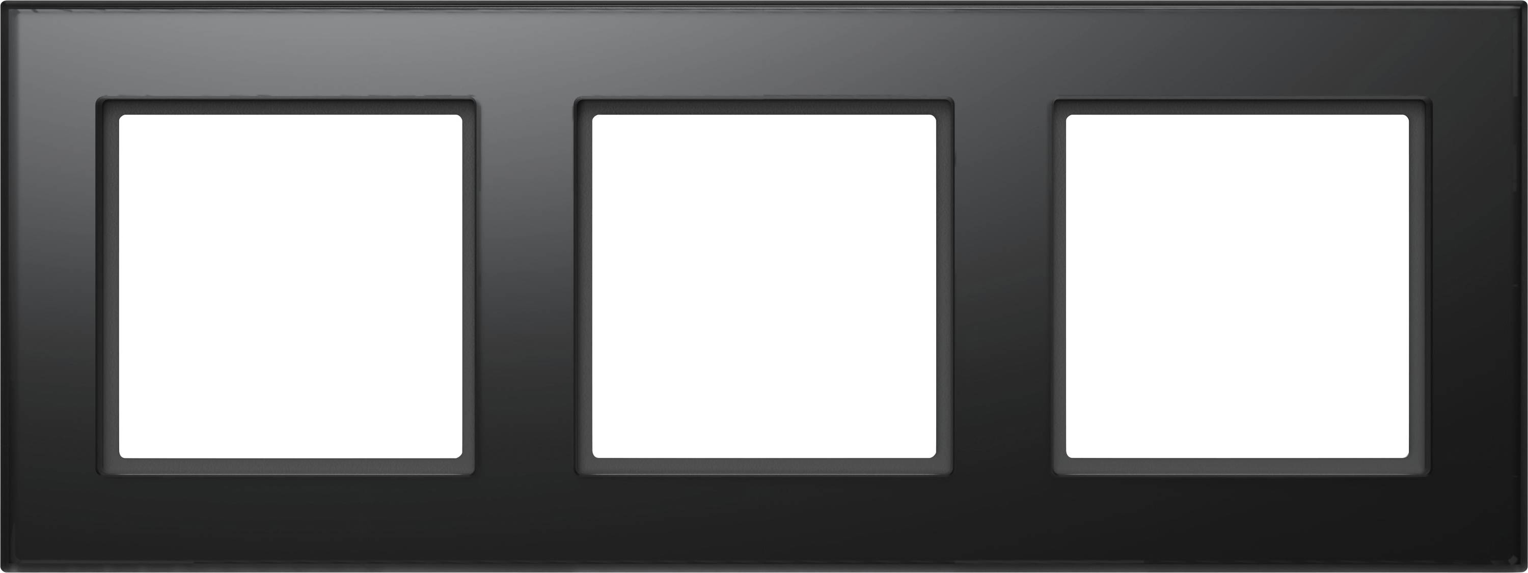 Homematic IP Rahmen IP Glasrahmen – 3-fach-0