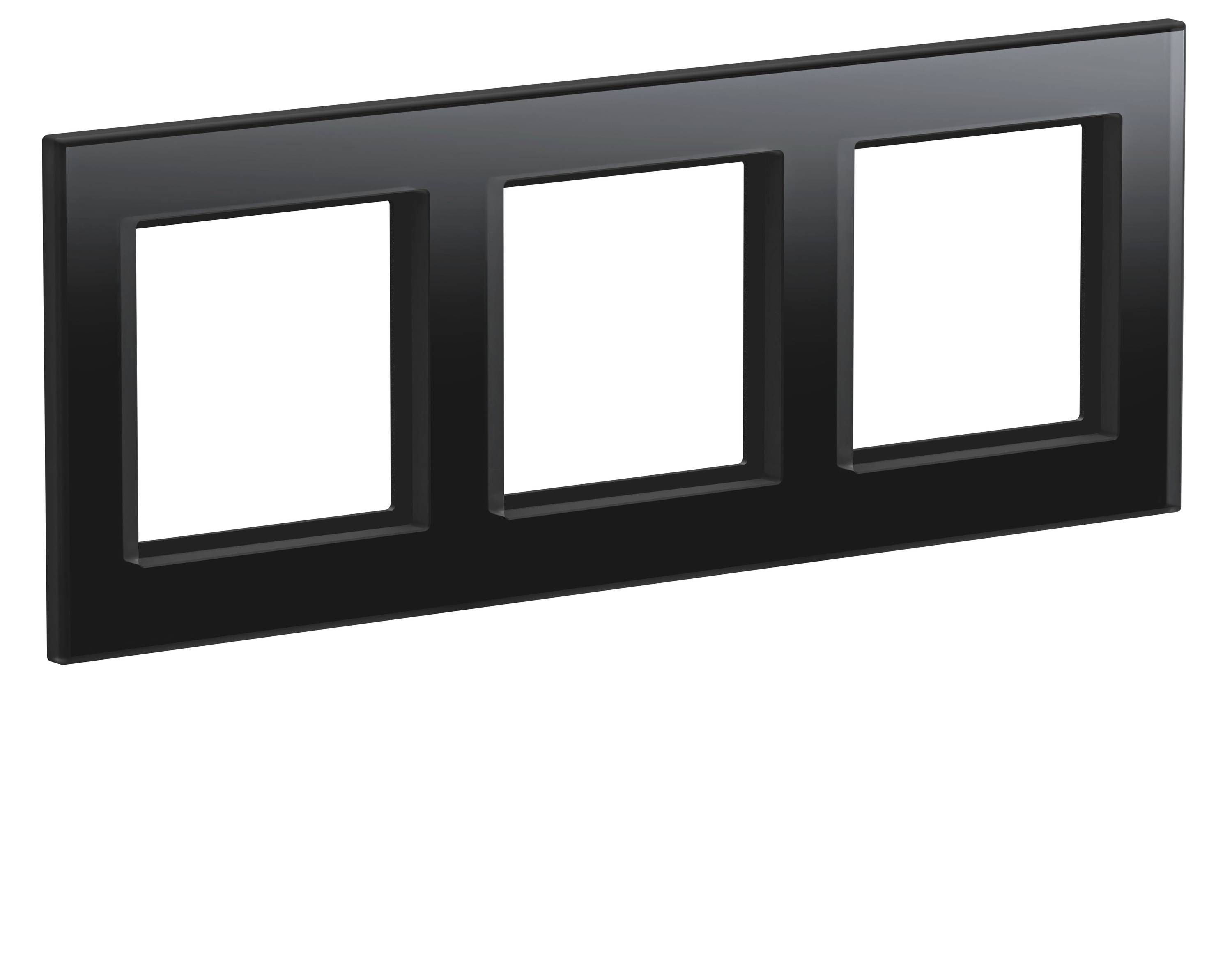 Homematic IP Rahmen IP Glasrahmen – 3-fach-1