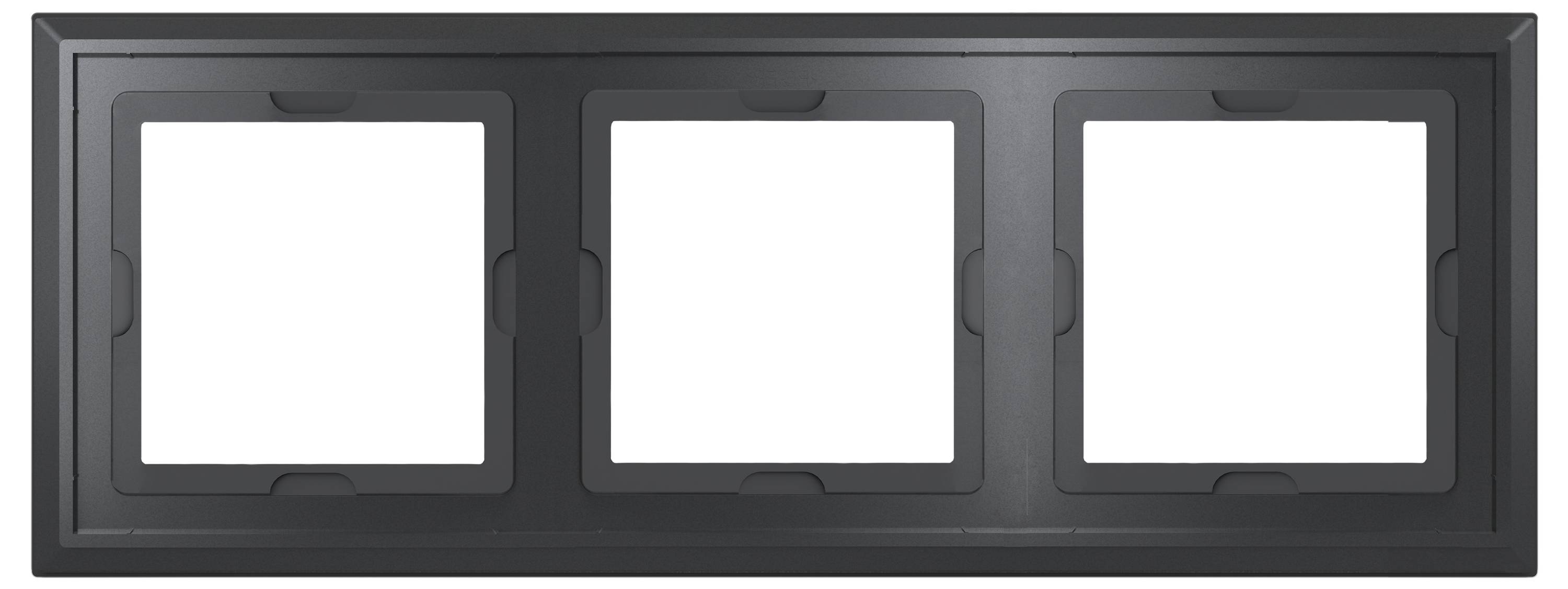 Homematic IP Rahmen IP Glasrahmen – 3-fach-5