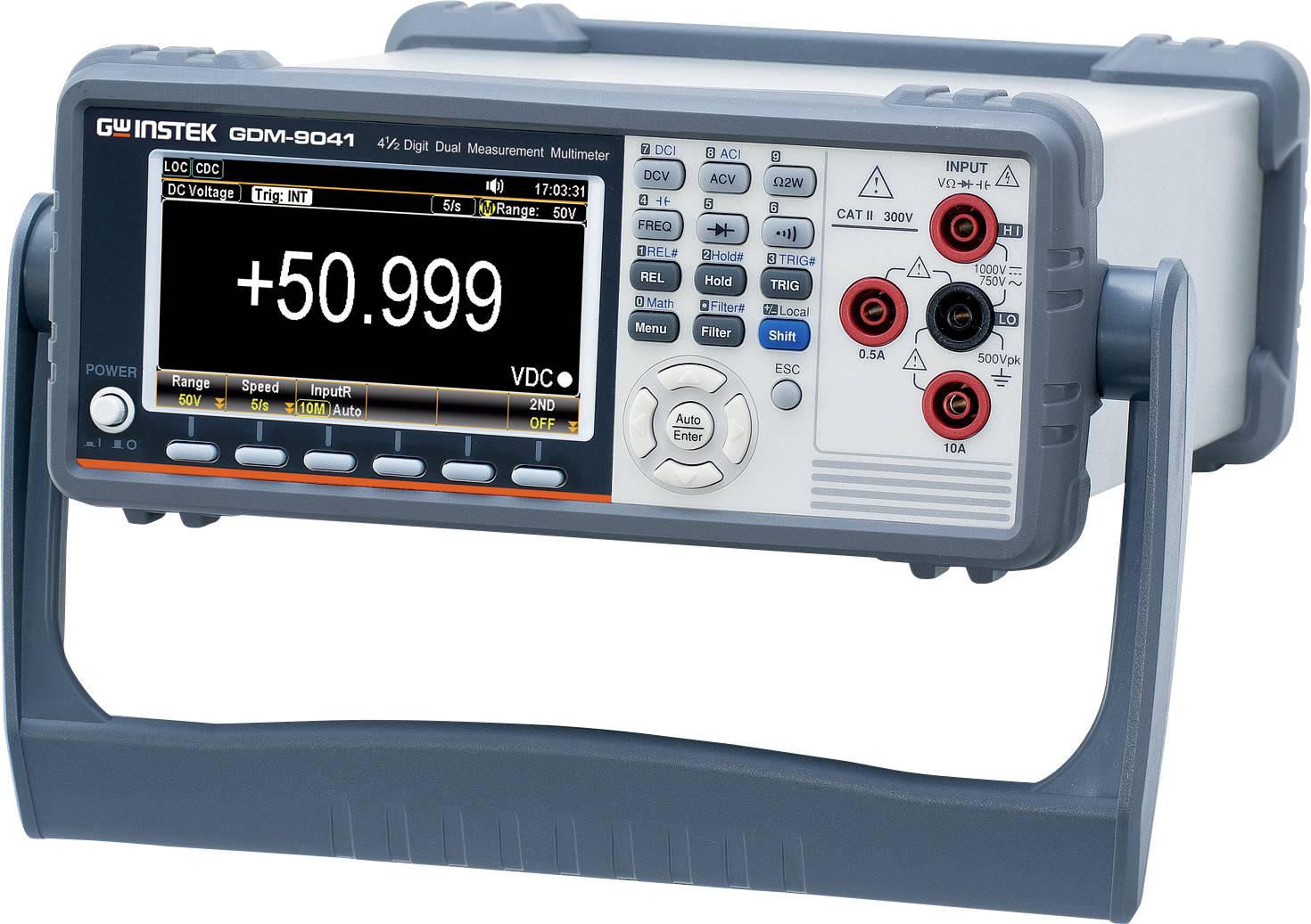 GW Instek GDM-9041 Hochpräzisions-Messgerät digital Grafik-Display CAT II 300 V Anzeige (Counts): 50.000-0