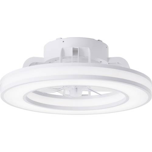 Thumbnail - Brilliant Mondello Deckenventilator 26 W (Ø x H) 415 mm x 146 mm mit Fernbedienung, Dimmbar, mit Beleuchtung, Timer