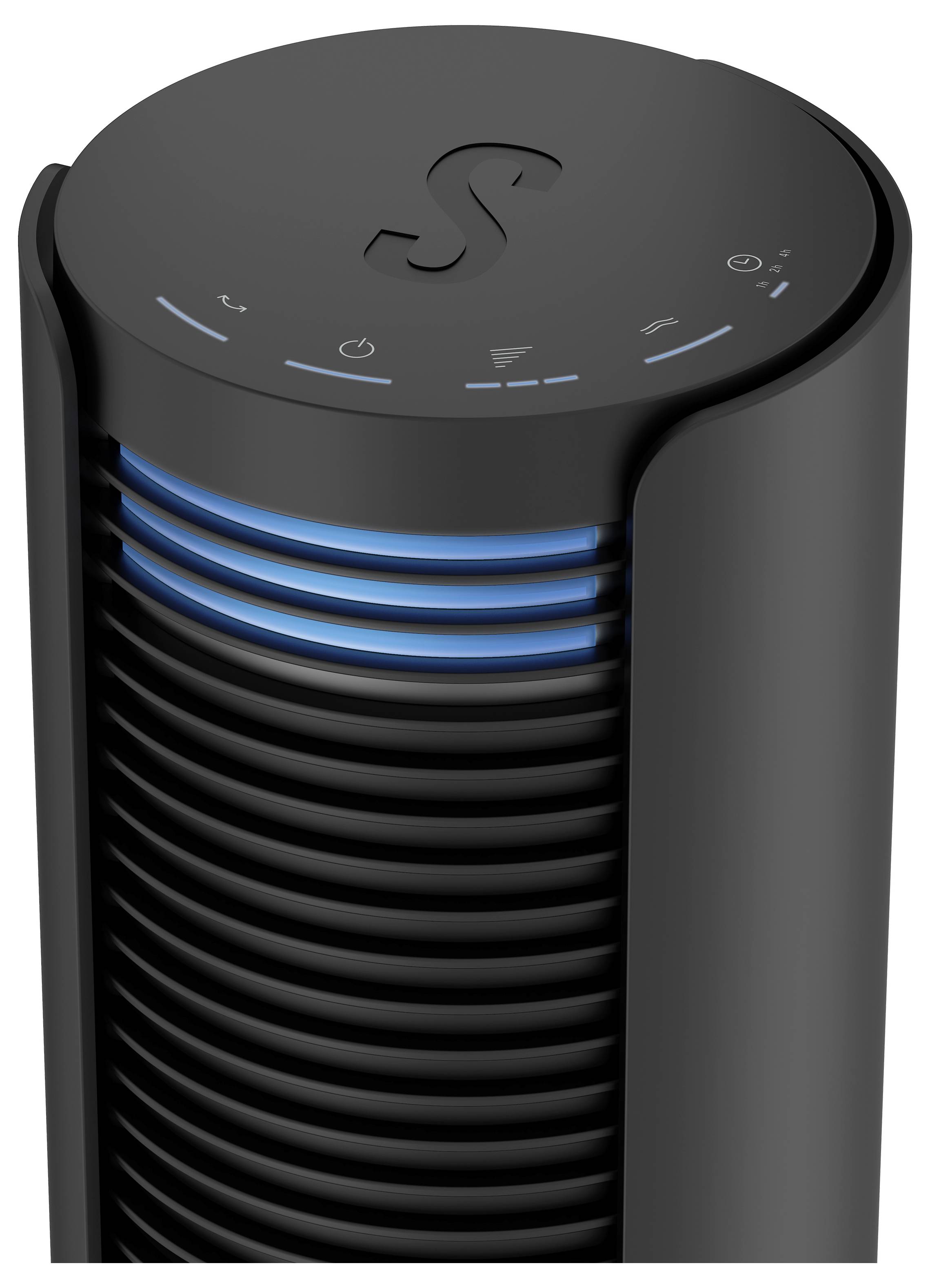 Stadler Form Peter Turmventilator 60 W (Ø x H) 24 cm x 110 cm Oszillierend, Timer, mit Fernbedienung, LED-Display, Schwe-3