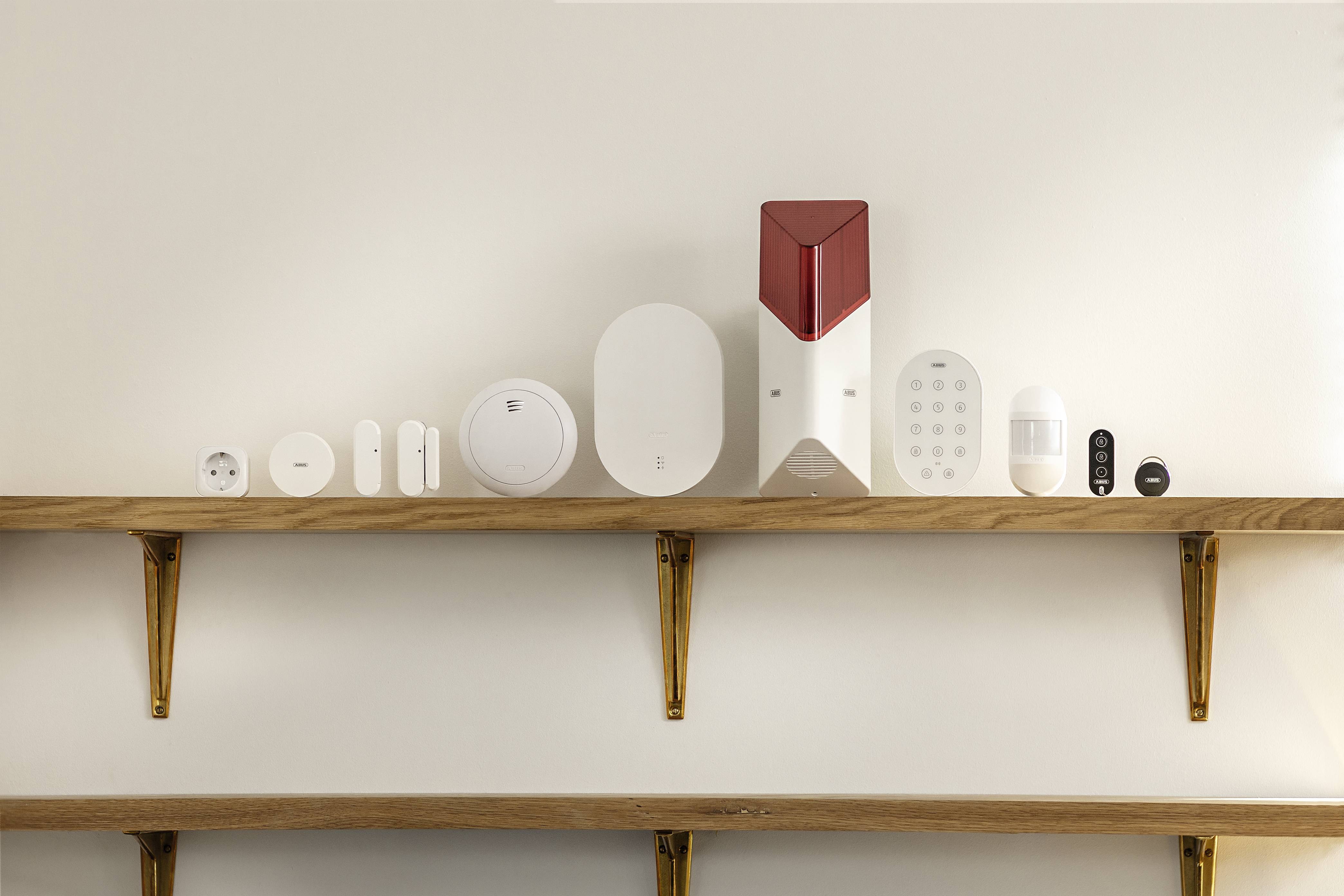 ABUS Smartvest Pro Funk-Alarmanlage & App - Starter Set FUAA45000 Funk-Alarmanlagen-Set-6