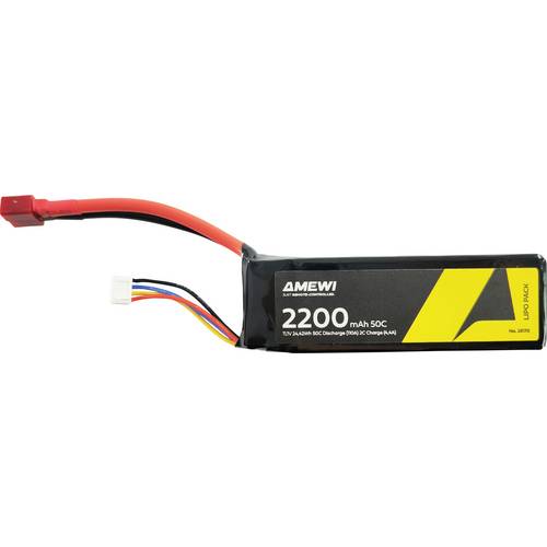 Amewi Modellbau-Akkupack (LiPo) 11.1 V 2200 mAh Zellen-Zahl: 3 Softcase XT60