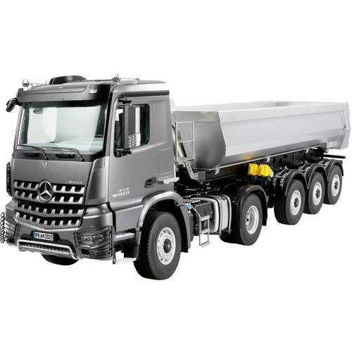 Thumbnail - Amewi 22696 Mercedes-Benz Arocs Sattelzug mit Kippauflieger 4x4 1:14 RTR anthrazit 1:14 Elektro RC Einsteiger Modellauto...