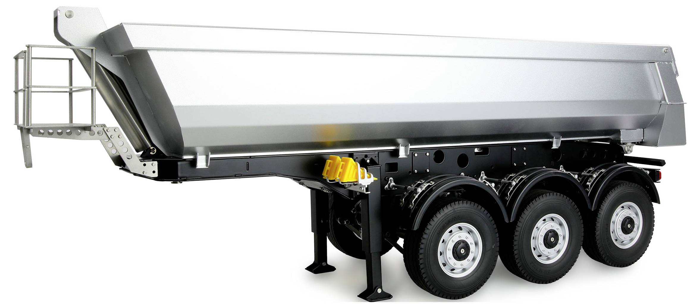 Amewi 22696 Mercedes-Benz Arocs Sattelzug mit Kippauflieger 4x4 1:14 RTR anthrazit 1:14 Elektro RC Einsteiger Modellauto-5