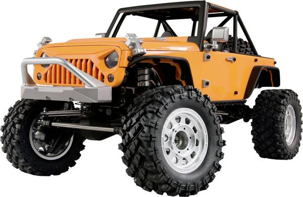 Amewi Hyper Go SC+ Scale Crawler FOC Brushless 1:12 RC Einsteiger Modellauto Elektro Crawler Allradantrieb (4WD) RtR 2,4 GHz mit Lichteffekt