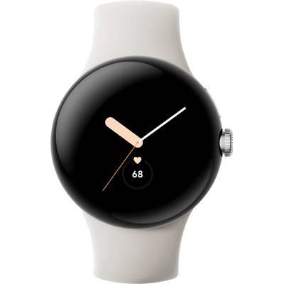 Google Pixel Watch LTE (DE) Smartwatch L Weiß-0