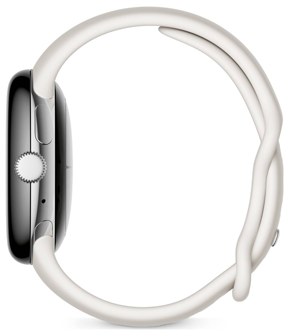 Google Pixel Watch LTE (DE) Smartwatch L Weiß-2