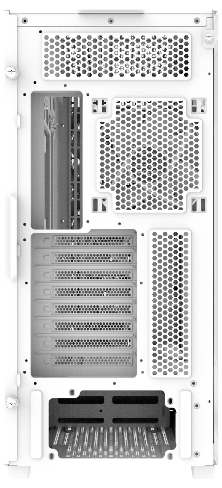 Thermaltake AX500 Snow White Full Tower Gaming-Gehäuse Schnee-Weiß-1