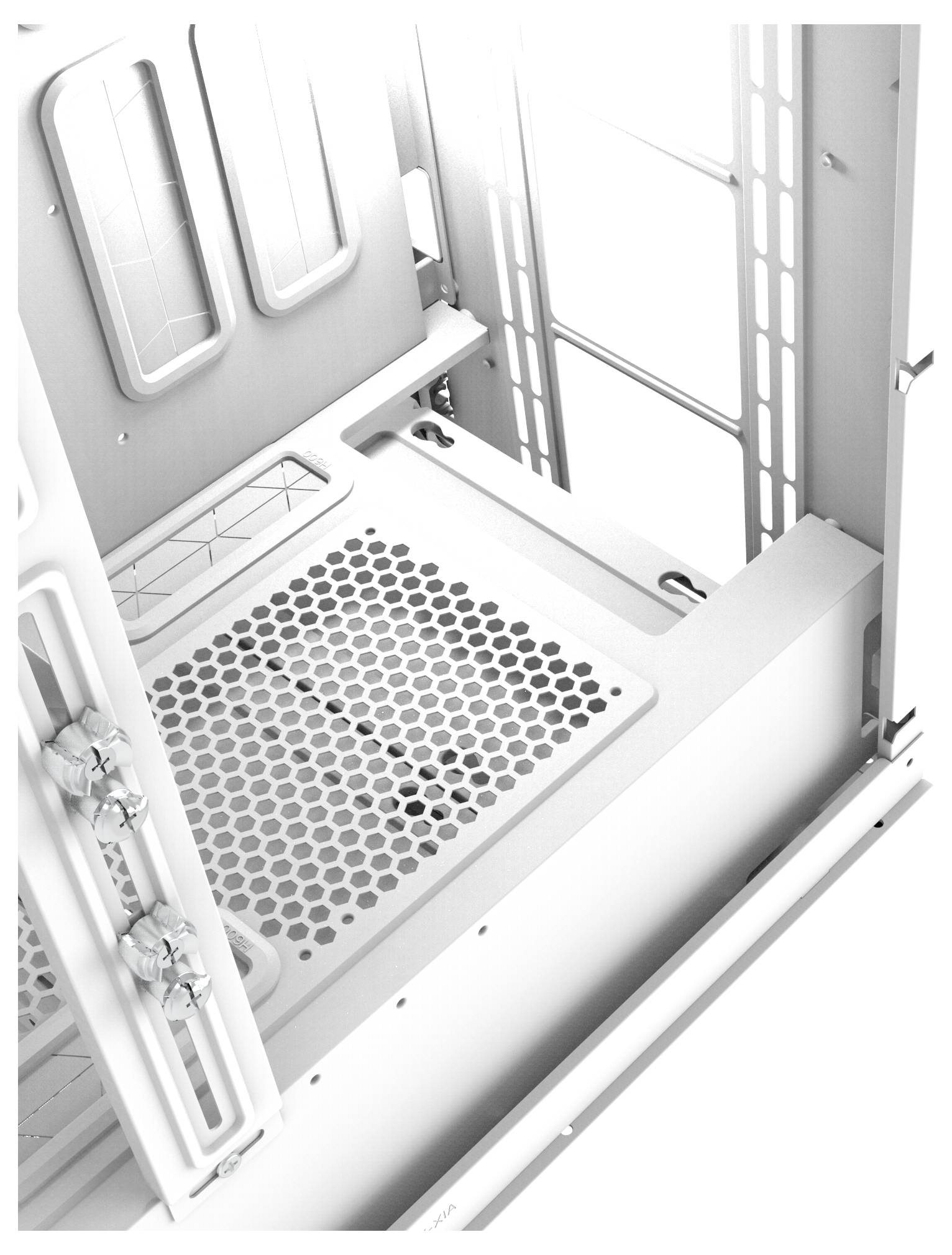 Thermaltake AX500 Snow White Full Tower Gaming-Gehäuse Schnee-Weiß-14